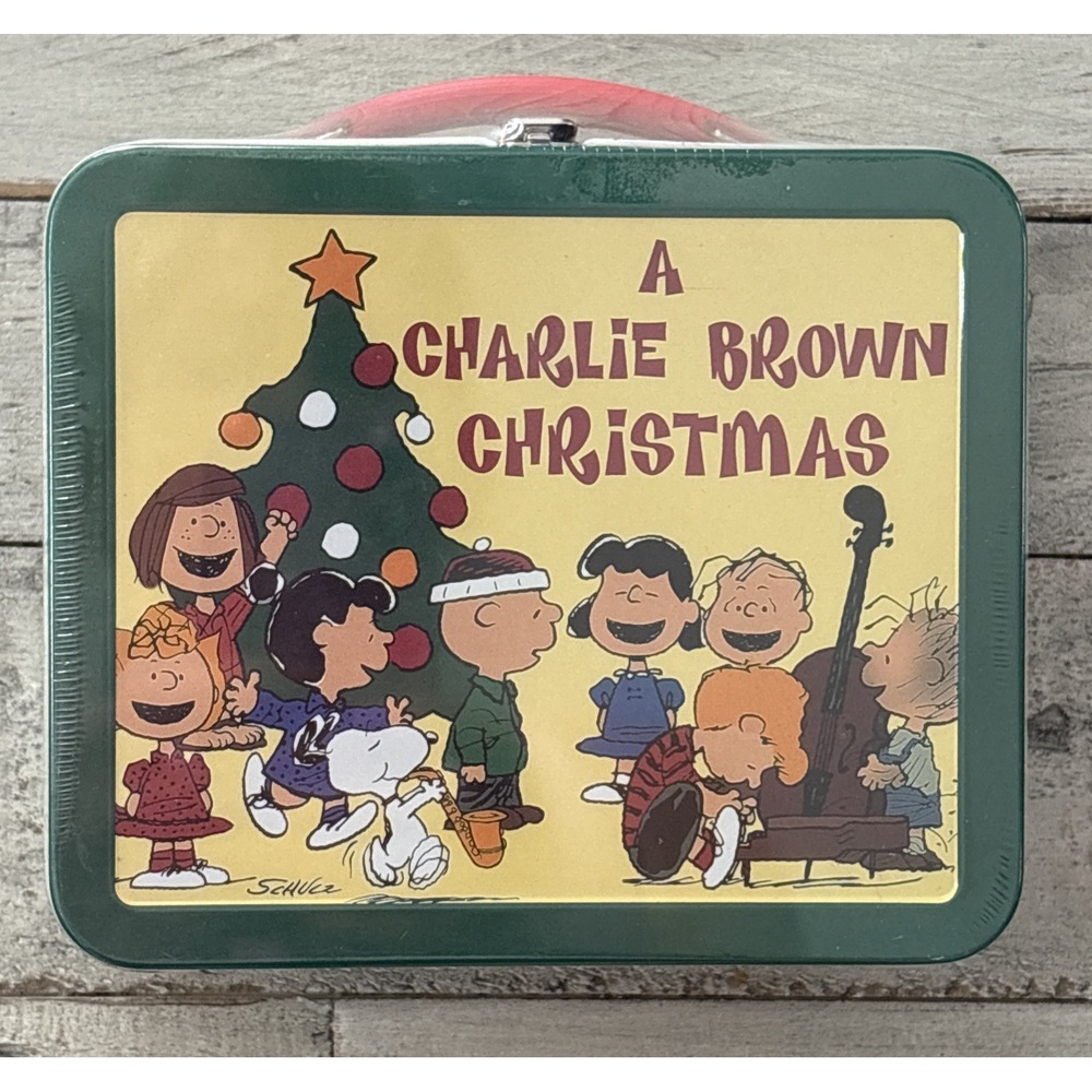 Hallmark School Days Collectible‎ Small Lunch Box "A Charlie Brown Christmas"